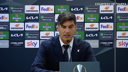 VIDEO Roma-Manchester Utd, Fonseca: “Senza infortuni sarebbe stata un’altra storia”