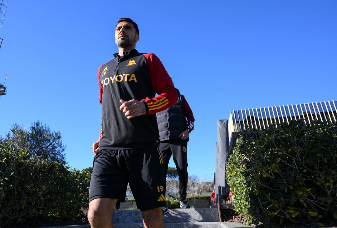 Roma, la rifinitura alla vigilia del Torino – FOTOGALLERY - immagine 22