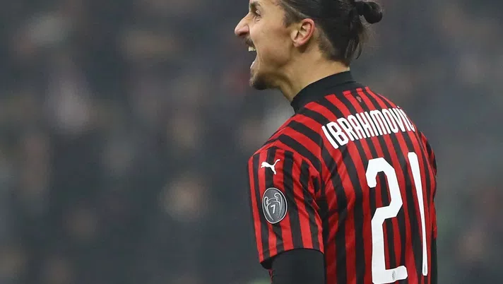 Zlatan Ibrahimovic, attaccante del Milan (credits: GETTY Images)