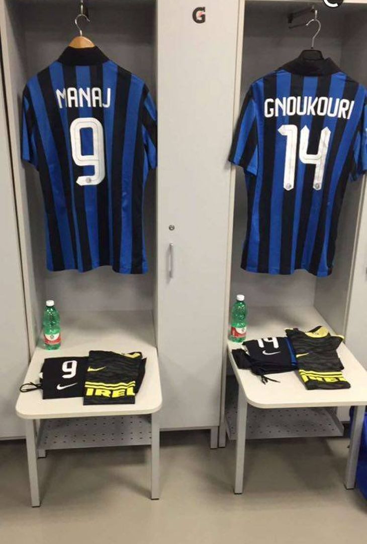  Le maglie di Manaj e Gnoukouri 