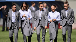 Italia femminile, le foto con la divisa di Giorgio Armani