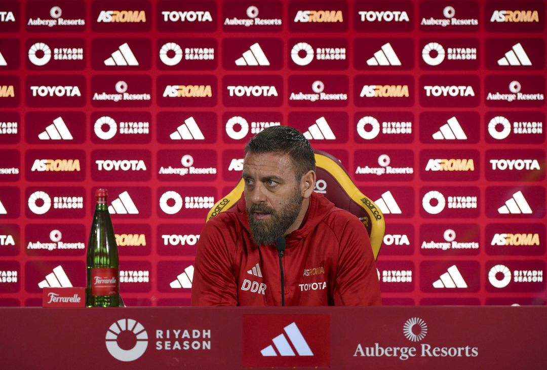 De Rossi in conferenza stampa alla viglia di Roma-Inter – FOTOGALLERY - immagine 11