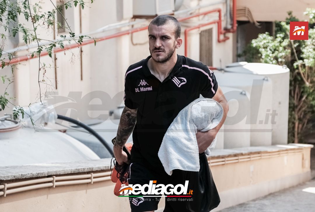 FOTO RITIRO PALERMO, la squadra di Baldini si allena in palestra (Gallery) - immagine 48