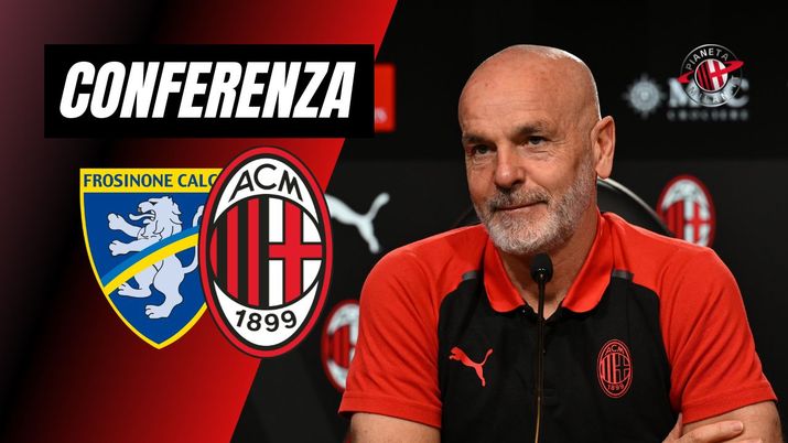 Conferenza stampa Pioli Frosinone-Milan Serie A 2023-2024
