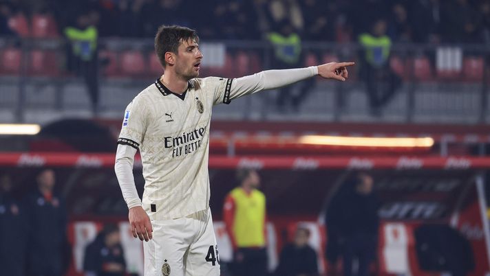 Matteo Gabbia Monza Milan 4-2 Serie A 2023-24