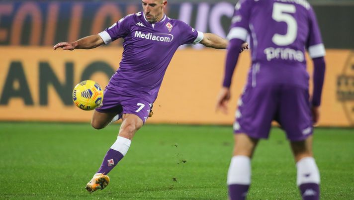 GERMOGLI PH: 16 DICEMBRE 2020 FIRENZE STADIO ARTEMIO FRANCHI SERIE A FIORENTINA VS SASSUOLO NELLA FOTO RIBERY 