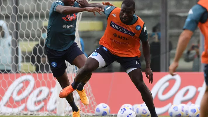 Koulibaly e Osimhen (Photo by SSC NAPOLI via Getty Images)