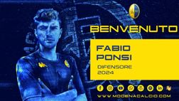 Ufficiale: Ponsi passa al Modena. Il comunicato degli emiliani