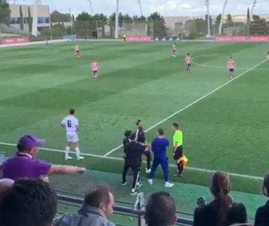 La spinta di Fernando Torres ad Arbeloa nel derby giovanile incendia Valdebebas…- immagine 2