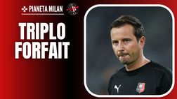 Rennes-Milan, Stephan fa la conta delle assenze: ecco i tre indisponibili