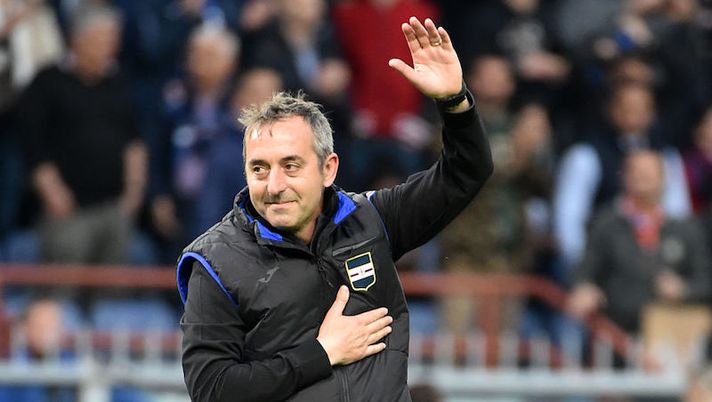 GENOA, ITALY - MAY 26: Marco Giampaolo head coach of UC Sampdoria at the end of Serie A match between UC Sampdoria and Juventus at Stadio Luigi Ferraris on May 26, 2019 in Genoa, Italy. (Photo by Paolo Rattini/Getty Images) Nasce la nuova Sampdoria di Giampaolo: sorpresa modulo, Candreva e l’attacco… - immagine 1