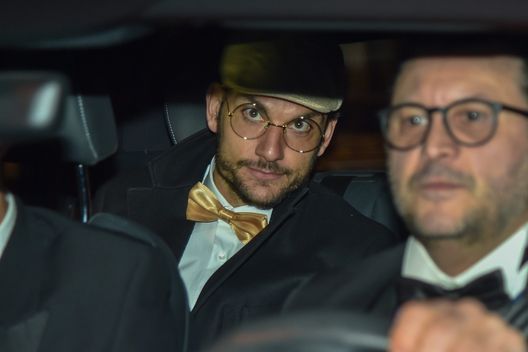 ROME, ITALY - FEBRUARY 20: Marco Parolo of SS Lazio arrives to take part at 30 years birthday party of the SS Lazio soccer player Ciro Immobile on February 20, 2020 in Rome, Italy. (Photo by Giampiero Sposito/Getty Images)