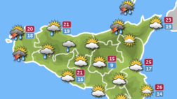 Meteo, Palermo: pioggia e schiarite, le previsioni di venerdì 8 ottobre