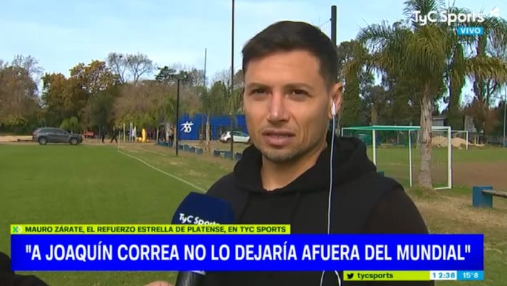 Zarate: “Argentina, Correa non si può escludere. Fondamentale per l’Inter, sblocca partite” - immagine 1