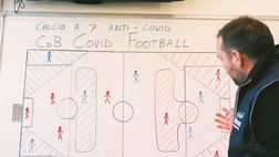 Nasce il calcio anti-Covid, a Bologna nel centro dei salesiani si gioca “a distanza”