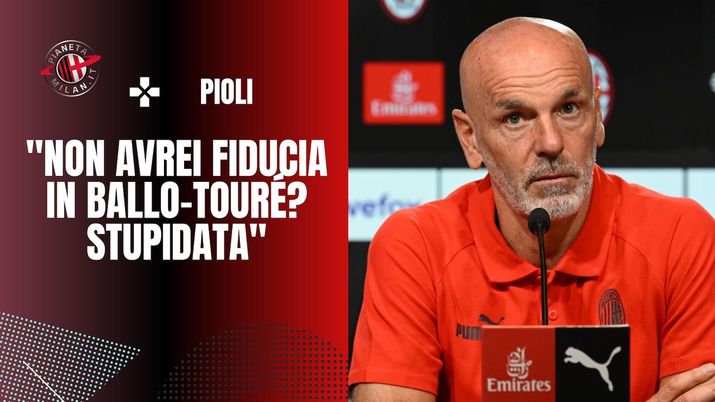 Conferenza stampa Empoli-Milan Pioli Serie A 2022-2023