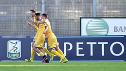 Posticipo di B, il Frosinone vince a Salerno, la nuova classifica