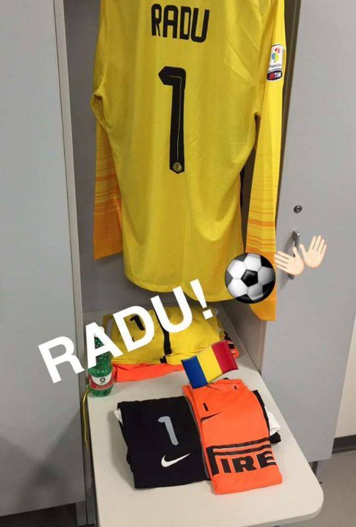  La maglia di Radu, portiere titolare della Primavera 
