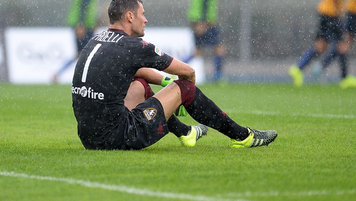 Il portiere del Torino Daniele Padelli 