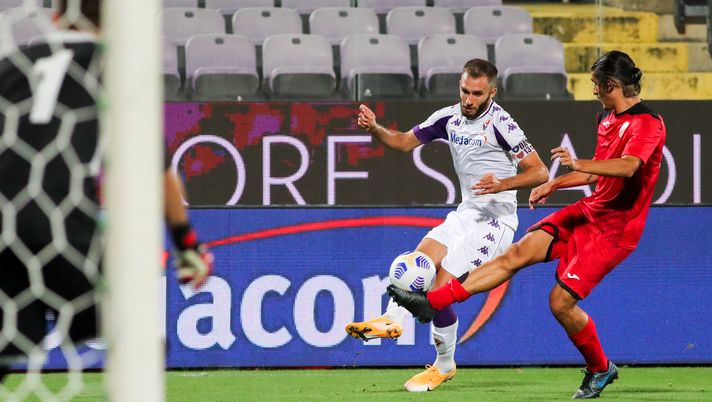 GERMOGLI PH: 6 SETTEMBRE 2020 FIRENZE STADIO ARTEMIO FRANCHI FIORENTINA VS LUCCHESE NELLA FOTO PEZZELLA GERMOGLI PH: 6 SETTEMBRE 2020 FIRENZE STADIO ARTEMIO FRANCHI FIORENTINA VS LUCCHESE NELLA FOTO PEZZELLA