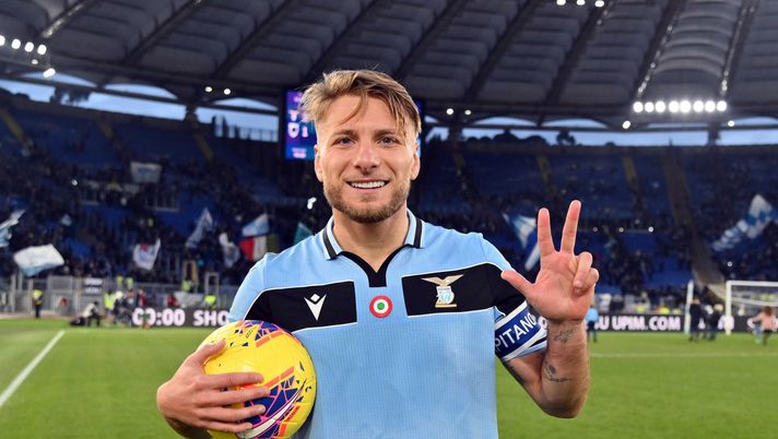 Ciro Immobile, attaccante della Lazio (credits: GETTY Images) 