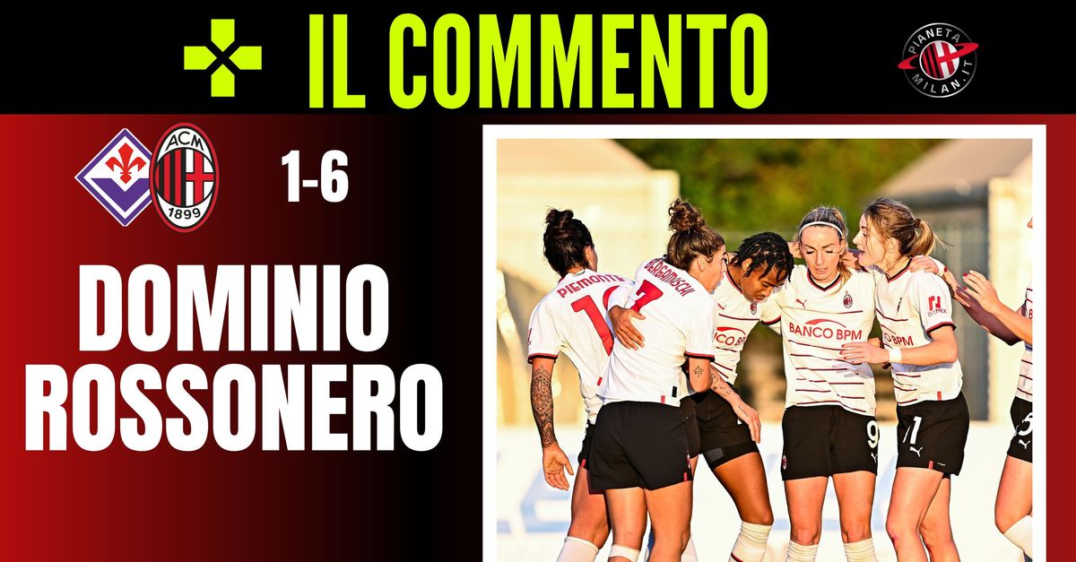 Serie A femminile, Fiorentina Milan 1 6: le rossonere strapazzano le viola!
