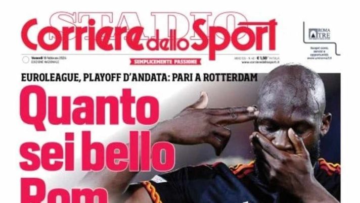 PRIMA PAGINA CORRIERE DELLO SPORT OGGI: “Napoli, finalmente Osimhen” - immagine 1