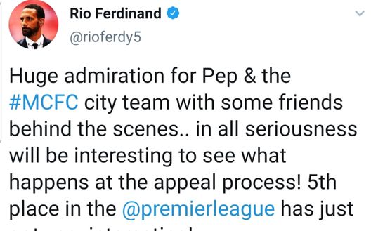 Rio Ferdinand: il suo tentativo di scuse Rio Ferdinand: il suo tentativo di scuse