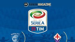 La partita: Empoli-Fiorentina 0-4