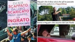 Napoli-Milan, Higuain a secco al San Paolo: l’ironia del web
