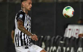  ASCOLI PICENO, ITALY - JULY 24: Gianluca Scamacca of Ascoli Calcio in action during the serie B match between Ascoli Calcio and Pordenone Calcio at Stadio Cino e Lillo Del Duca on July 24, 2020 in Ascoli Piceno, Italy. (Photo by Giuseppe Bellini/Getty Images for Lega Serie B)
