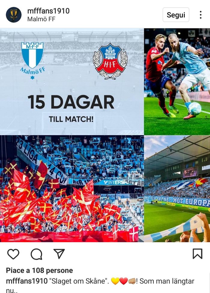 Malmoe, si avvicina il derby della Scania: i tifosi “Non vediamo l’ora”- immagine 3