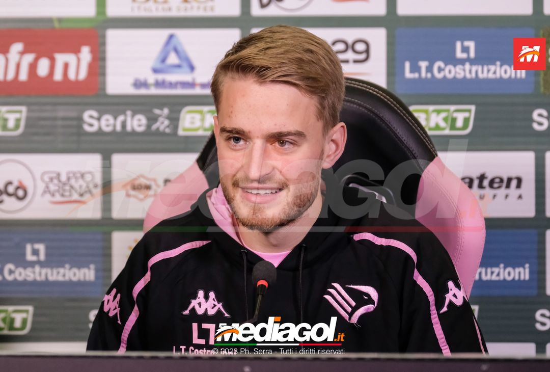 FOTO PALERMO, la presentazione di Simon Graves in conferenza stampa (Gallery) - immagine 7