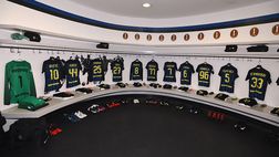 Nuovo spogliatoio a San Siro, due maglie senza nome per motivare i nerazzurri