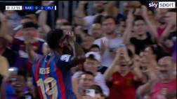 VIDEO Barcellona-Plzen 5-1: tripletta Lewandowski e gol Kessie. Gli highlights