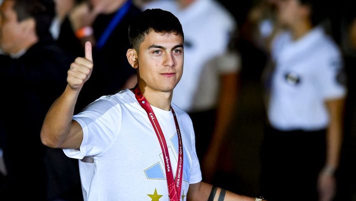 Getty Images Roma, prima del Genoa festa per celebrare Dybala campione del mondo - immagine 1