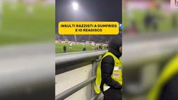 VIDEO / Bologna-Inter, dalla tribuna insulto razzista a Dumfries
