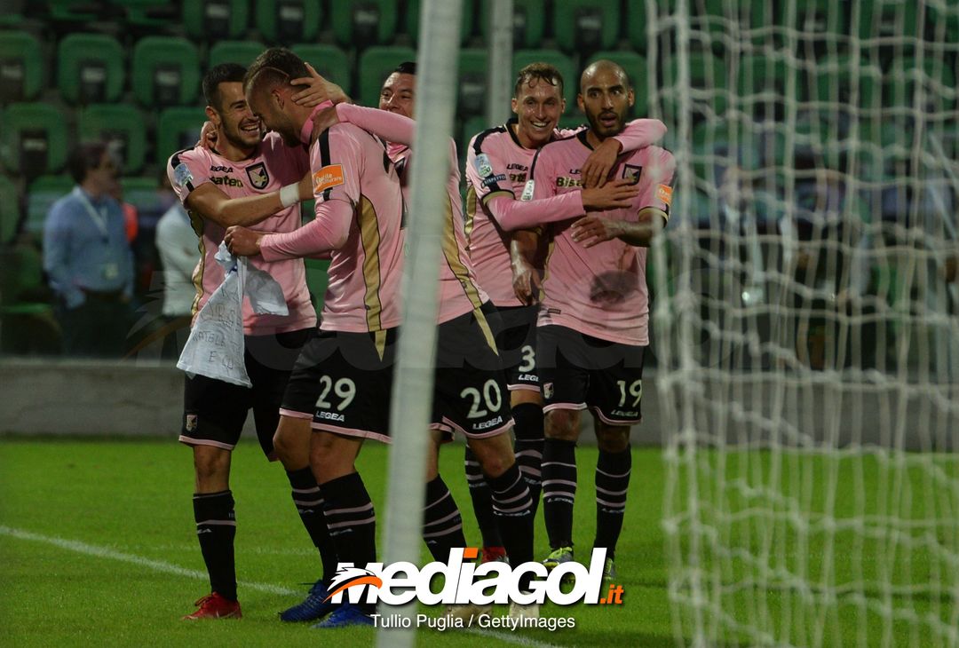  during the Serie B match between US Citta di Palermo and Cosenza at Stadio Renzo Barbera on November 3, 2018 in Palermo, Italy. 