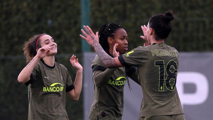 Milan femminile, dopo il successo in Coppa Italia testa al campionato (getty images)