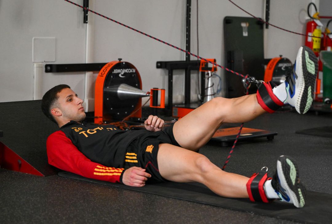 Roma, la ripresa degli allenamenti: torna Abraham in gruppo – FOTO GALLERY - immagine 14