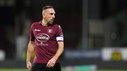 Salernitana, disavventura per Ribery: incidente auto e lieve trauma cranico