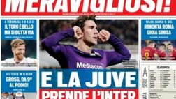 EDICOLA / TS: “Il tridente Dybala-Higuain-Ronaldo dà spettacolo. La Juve prende l’Inter”