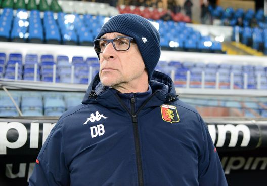 GENOA, ITALY FEBRUARY 6: Davide Ballardini head coach of Genoa CFC during the Serie A match between Genoa CFC and SSC Napoli- Serie A at Stadio Luigi Ferraris on February 6, 2021 in Genoa, Italy. (Photo by Paolo Rattini/Getty Images) GENOA, ITALY FEBRUARY 6: Davide Ballardini head coach of Genoa CFC during the Serie A match between Genoa CFC and SSC Napoli- Serie A at Stadio Luigi Ferraris on February 6, 2021 in Genoa, Italy. (Photo by Paolo Rattini/Getty Images)