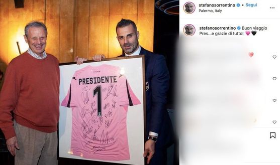 Morte Zamparini, Sorrentino: “Buon viaggio presidente, grazie di tutto” zamparini