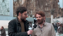 Il noto imprenditore Piero Armenti a Barcellona per suo Napoli: “Il pronostico…”