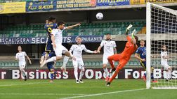 Verona raggiunto nel finale dallo Spezia, 1 a 1 al Bentegodi