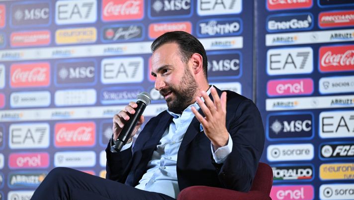 Giovanna Manna, direttore sportivo del Napoli, ha rilasciato alcune brevi dichiarazioni alla stampa presente al Trofeo Maestrelli. manna napoli