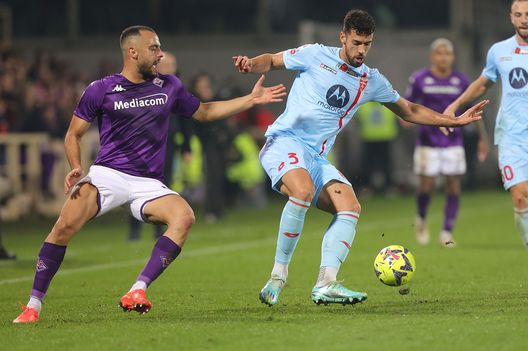 FLORENCE, ITALY - JANUARY 04: Pablo Mari Villar of AC Monza in action during the Serie A match between ACF Fiorentina and AC Monza at Stadio Artemio Franchi on January 4, 2023 in Florence, Italy. (Photo by Gabriele Maltinti/Getty Images) Castrovilli e Marì: due belle storie che ripartono dal Franchi- immagine 2