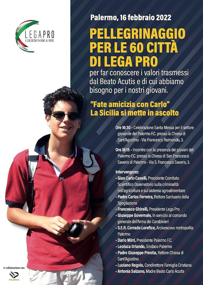 LIVE Serie C, Pellegrinaggio a Palermo per il beato Acutis: presenti Mirri e Ghirelli- immagine 2