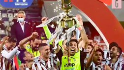 VIDEO Atalanta-Juventus, Buffon portato in trionfo dai compagni: la festa per l’ultima di SuperGigi!
